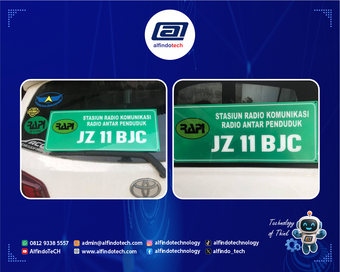 Papan Nama Acrylic